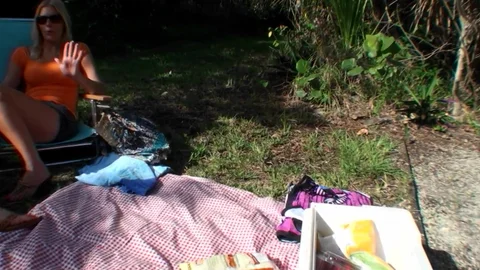 MILFNextDoor: Big ass Olivia Sinclair pussy fucking outdoors